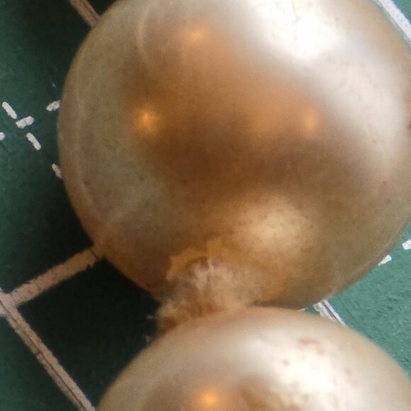 Vintage 1940s "South Sea" faux pearl choker. - Picture 7 of 7